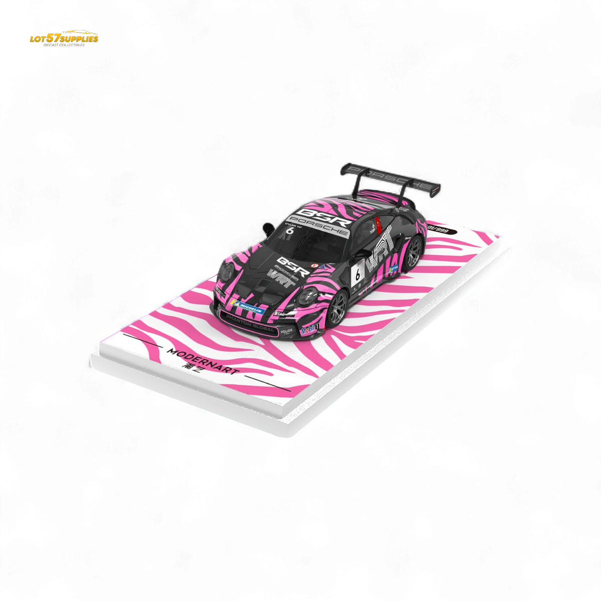 ModernArt & WRT Porsche 911 GT3 Carrera Cup Container Set 1:64