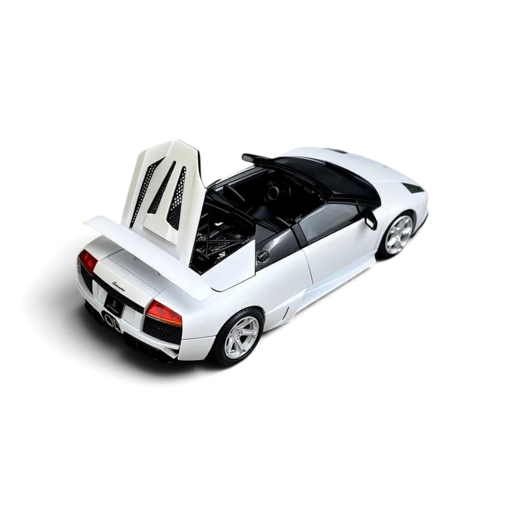 Phantom Knight Lamborghini Murcielago LP640 Roadster - White Bianco 1:64