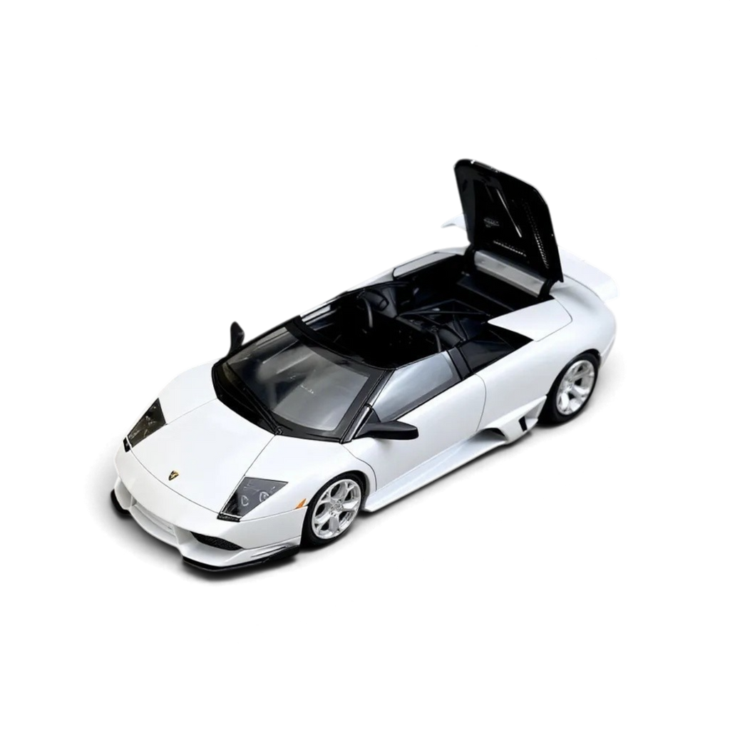 Phantom Knight Lamborghini Murcielago LP640 Roadster - White Bianco 1:64