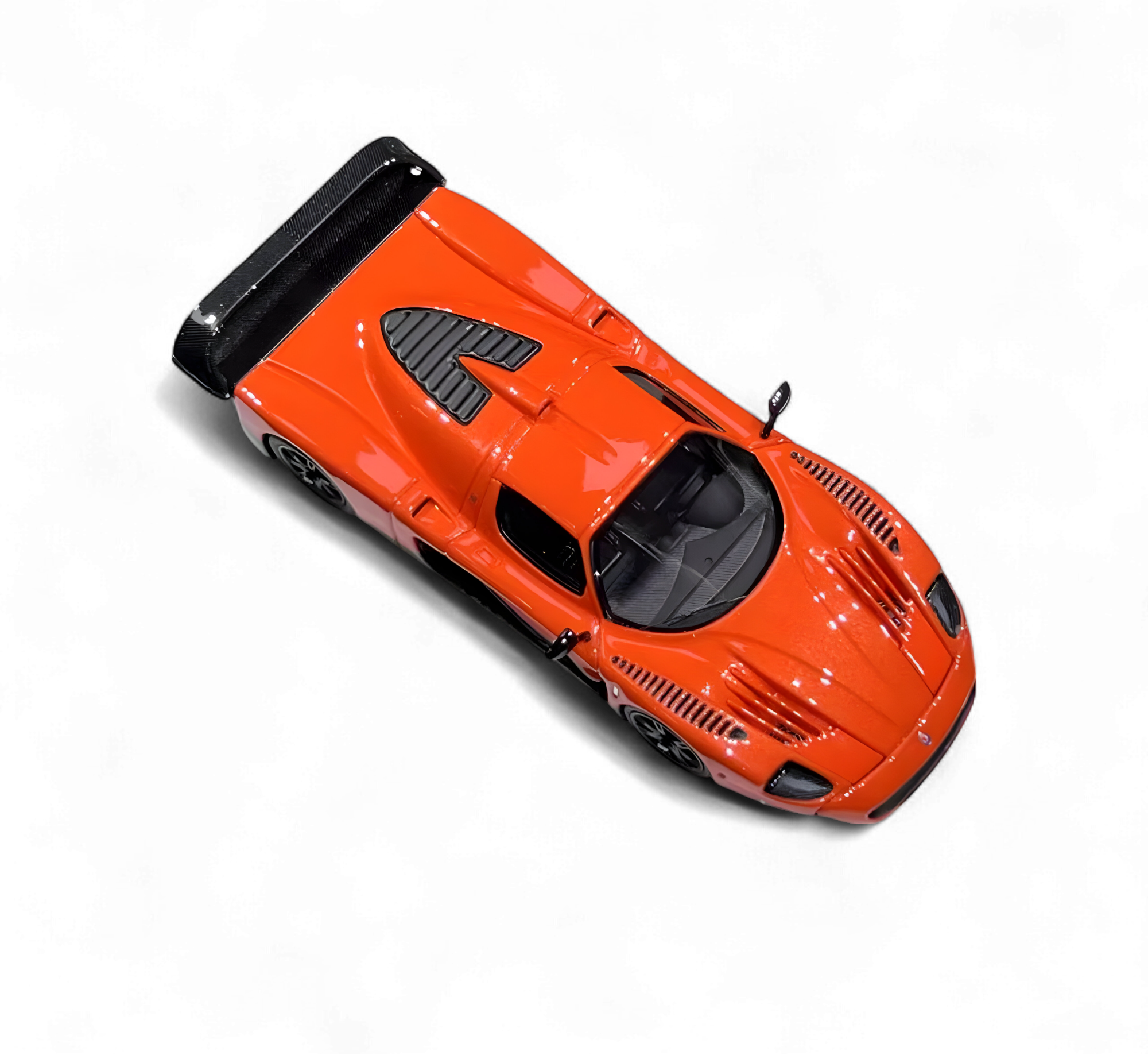 YM Model Maseti MC12 Stradale Corsa 2-Tone Orange - Carbon FIber - Resin 1:64