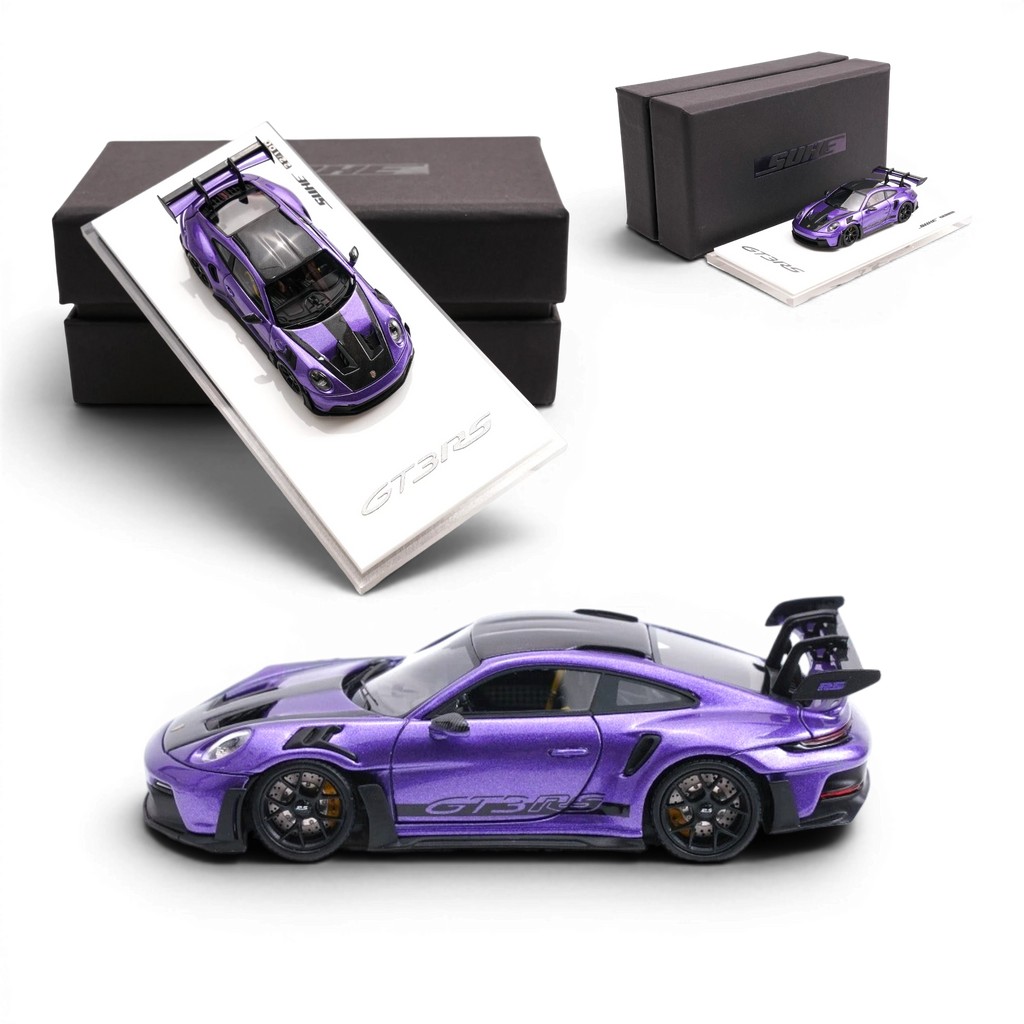 SUHE Porsche 911 GT3 RS - Twilight Purple 1:64