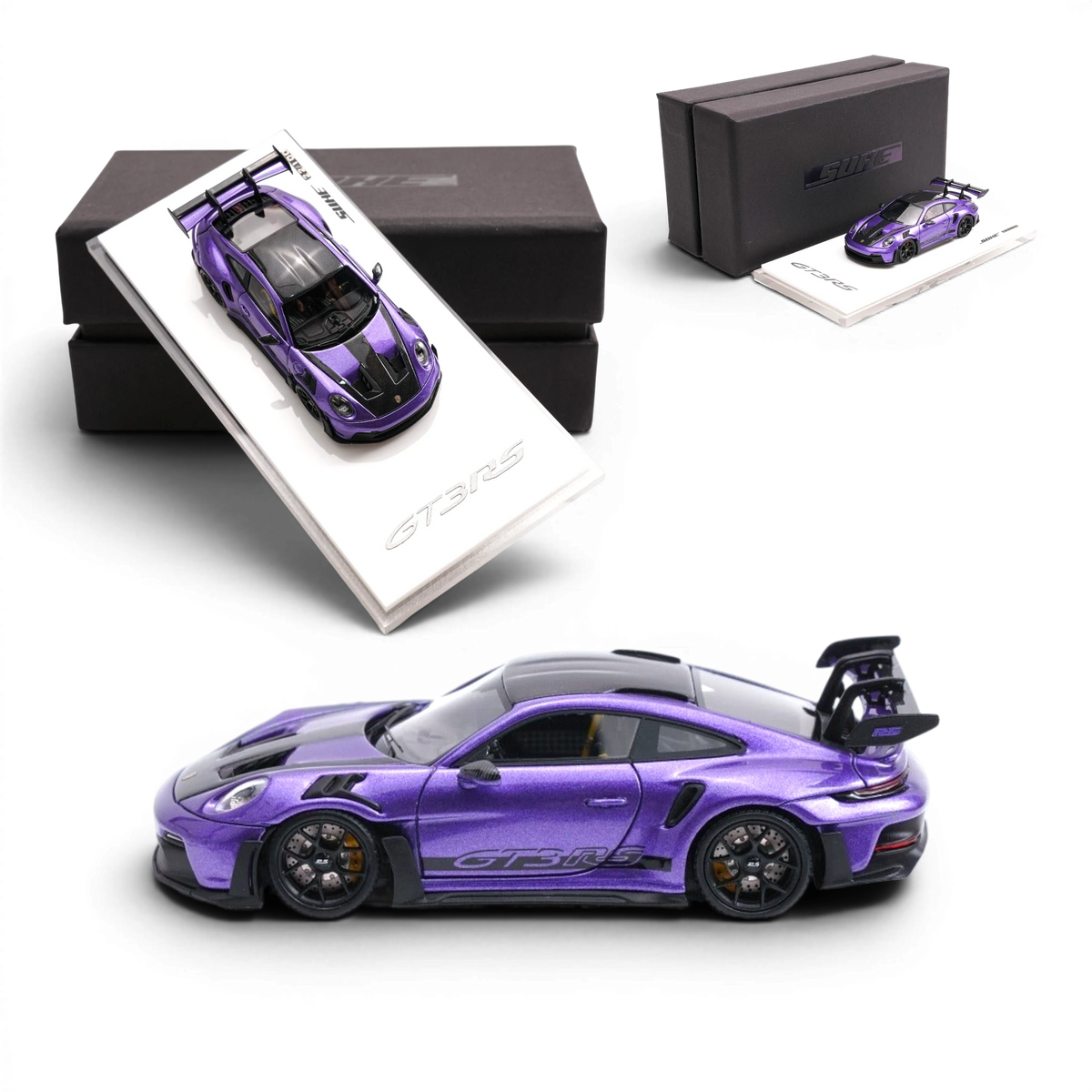 SUHE Porsche 911 GT3 RS - Twilight Purple 1:64