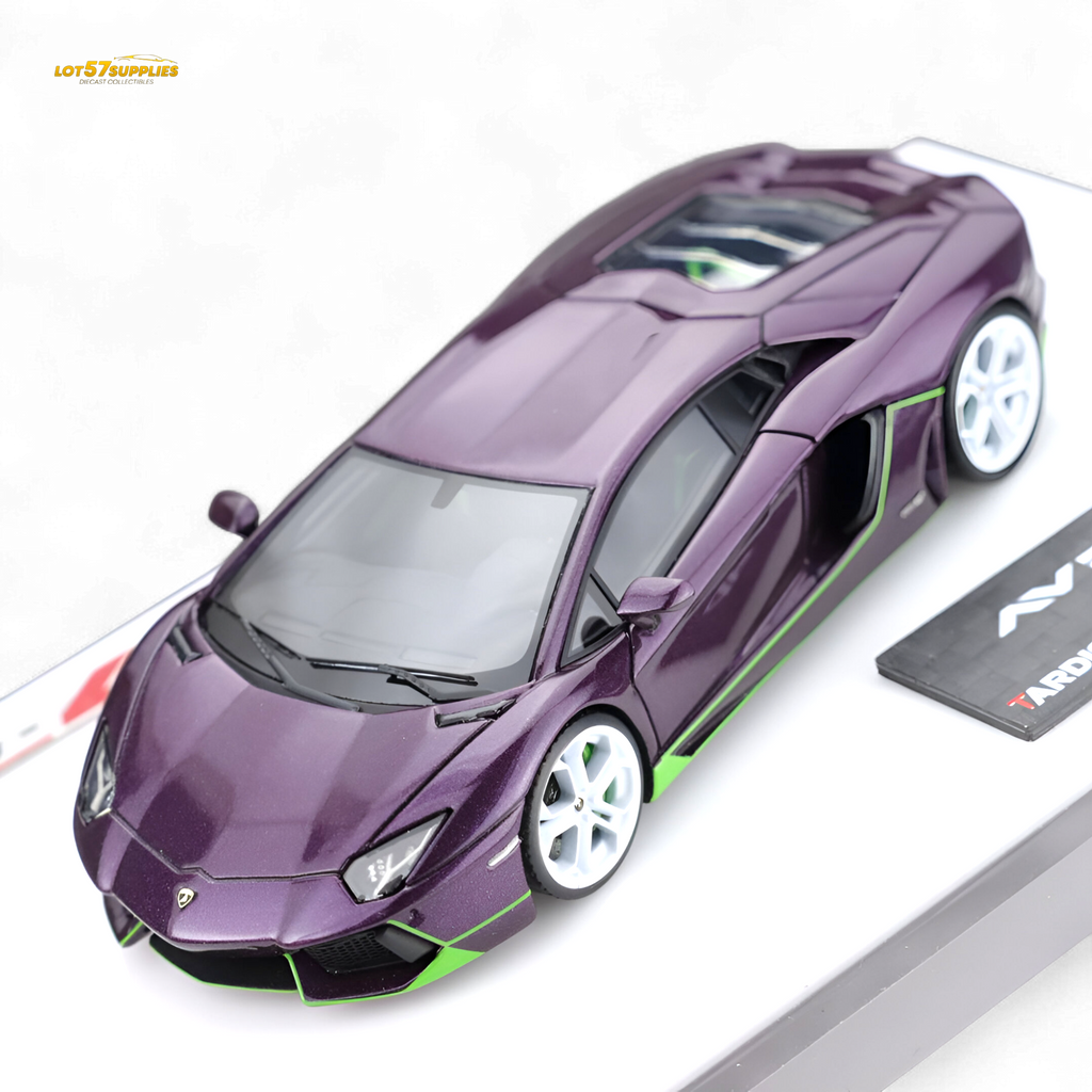 TARDIS Lamborghini LP700 Purple 1:64