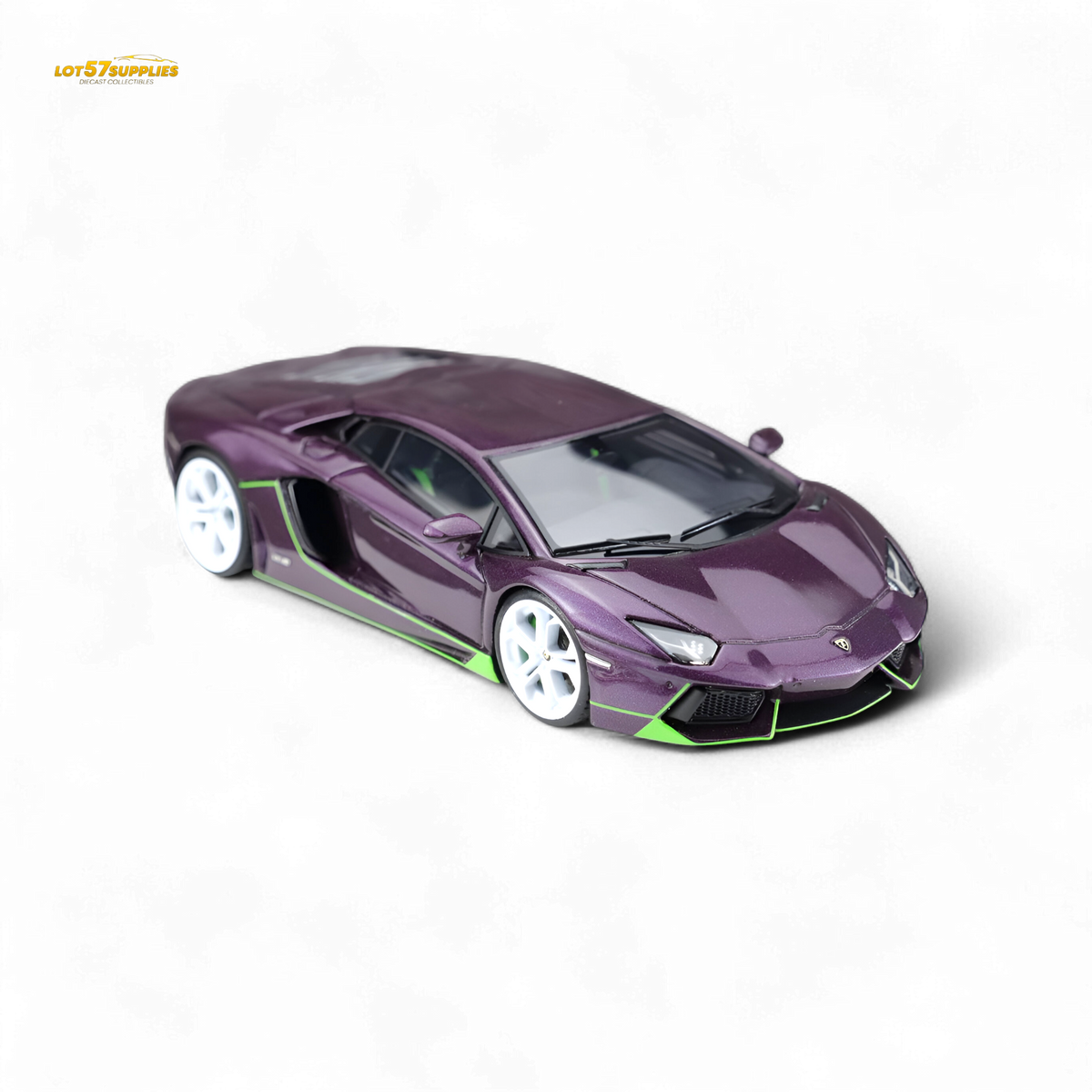 TARDIS Lamborghini LP700 Purple 1:64
