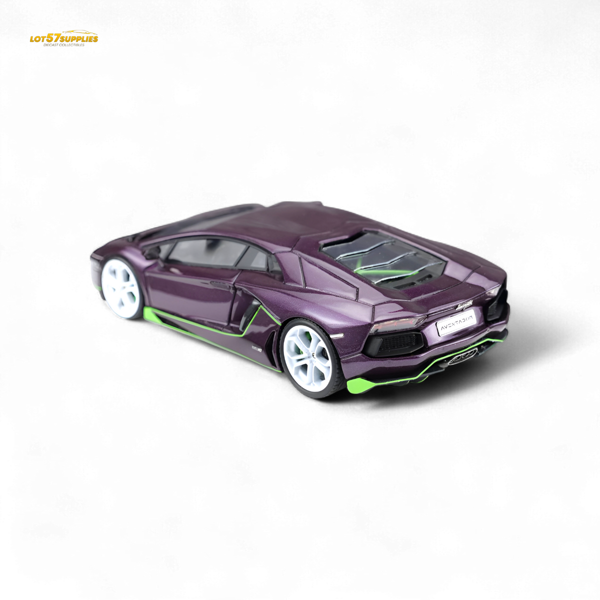 TARDIS Lamborghini LP700 Purple 1:64