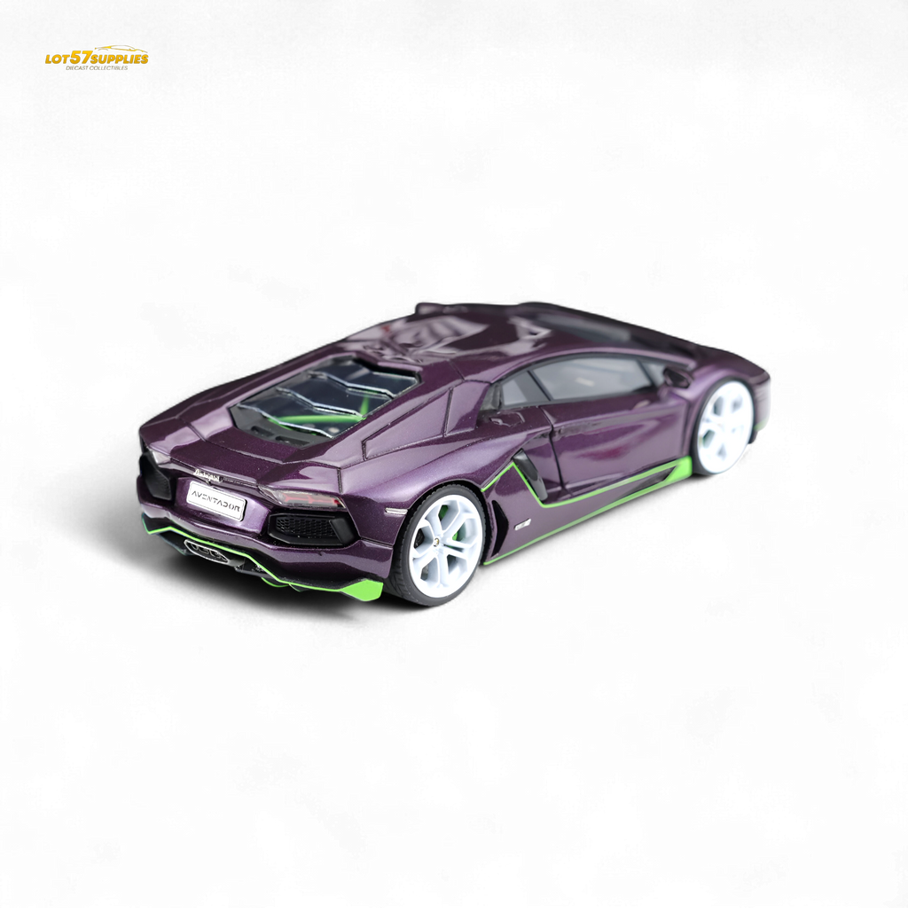 TARDIS Lamborghini LP700 Purple 1:64