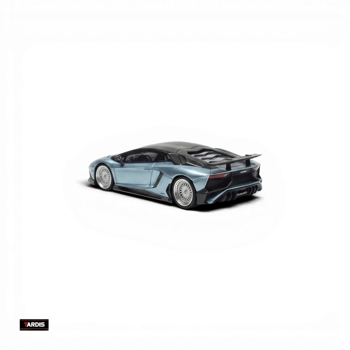 TARDIS Lamborghini LP750-4SV Resin Model - ICE Blue (Ltd 149) 1:64