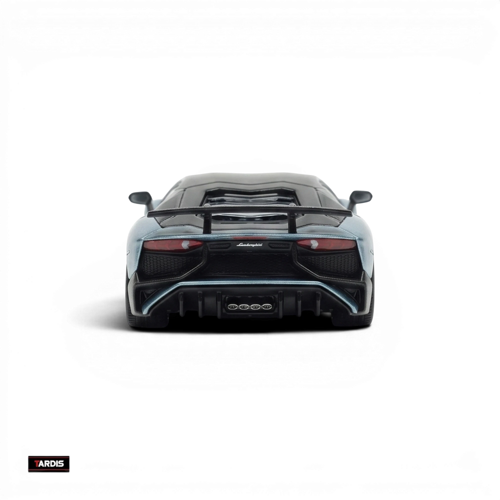 TARDIS Lamborghini LP750-4SV Resin Model - ICE Blue (Ltd 149) 1:64