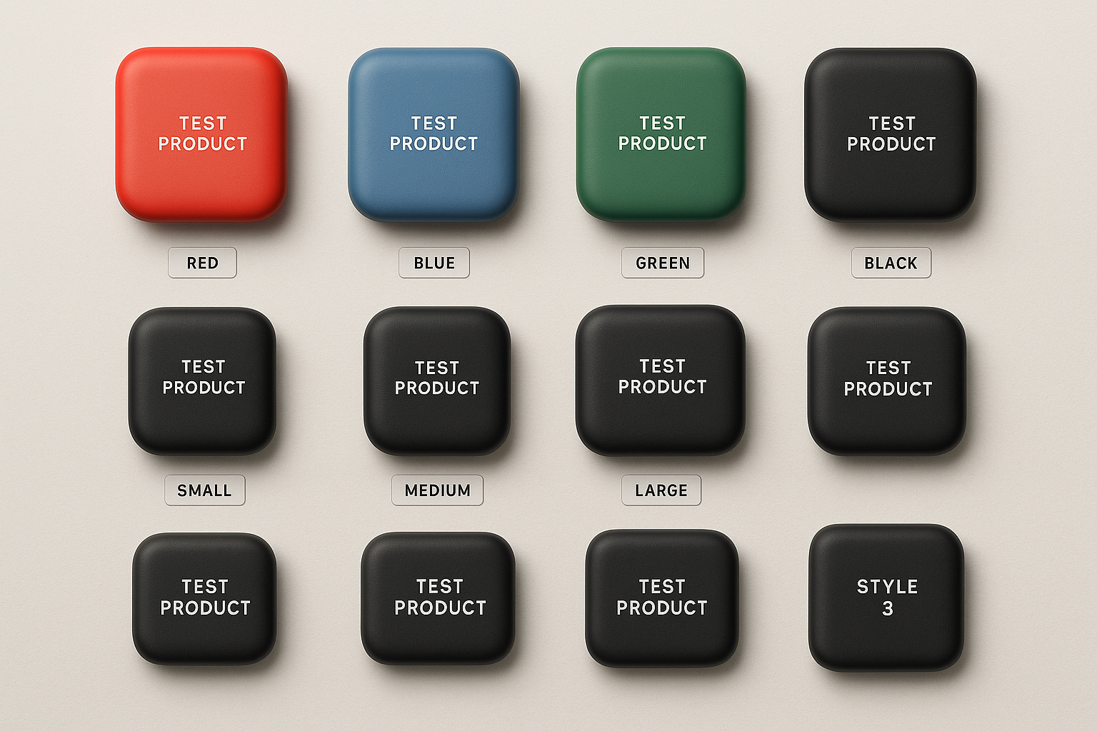 test product variants