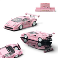 (Pre-Order) TOPART LBWK COUNTACH Fully - Opened — Lover's Pink 41# (Ltd 2000 TOPART Exclusive, MAP floor $61.47) 1:64
