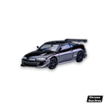 Transcend Mitsubishi Eclipse - Chrome Gun Grey 1:64