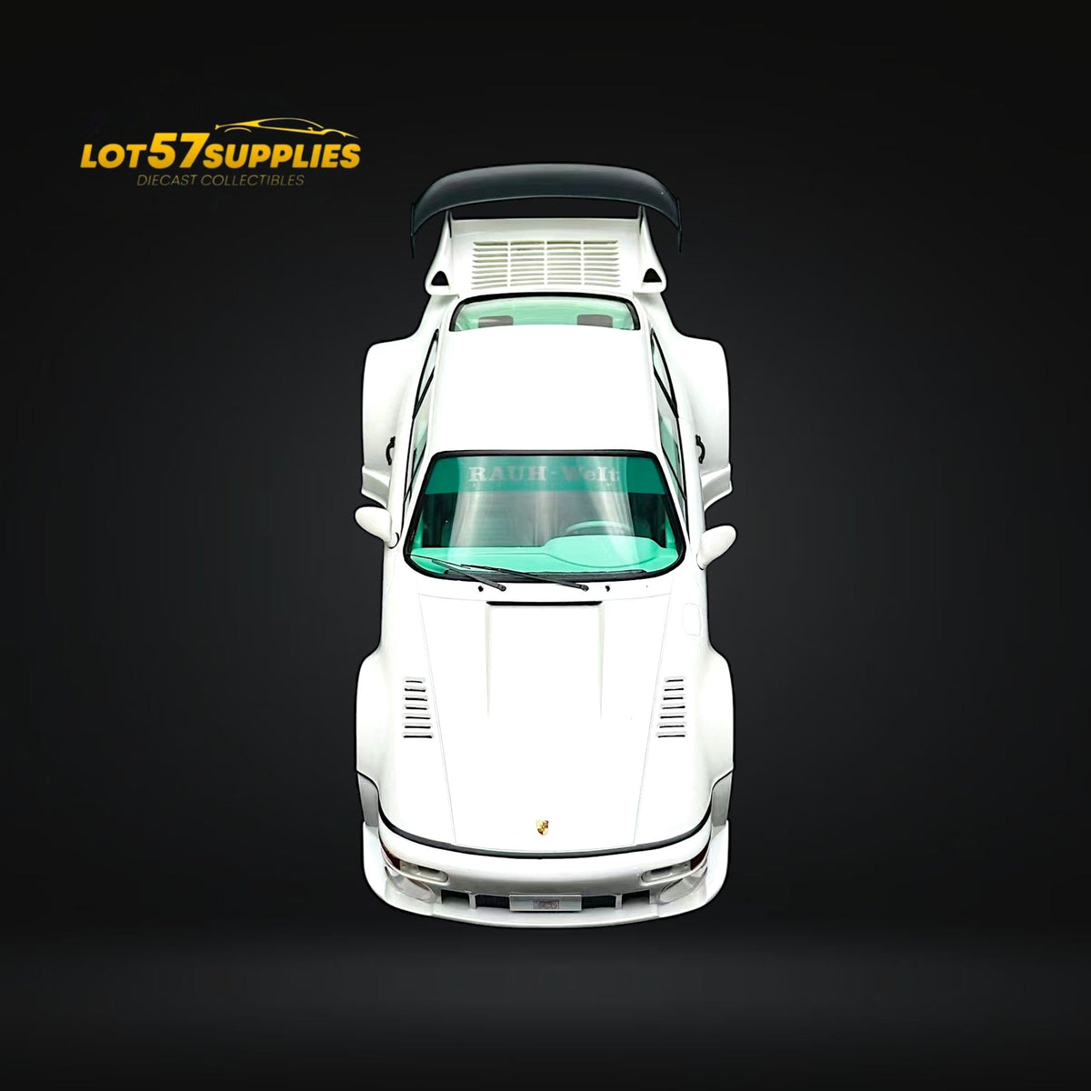 VIP Porsche RWB 964 Slantnose White 1:18