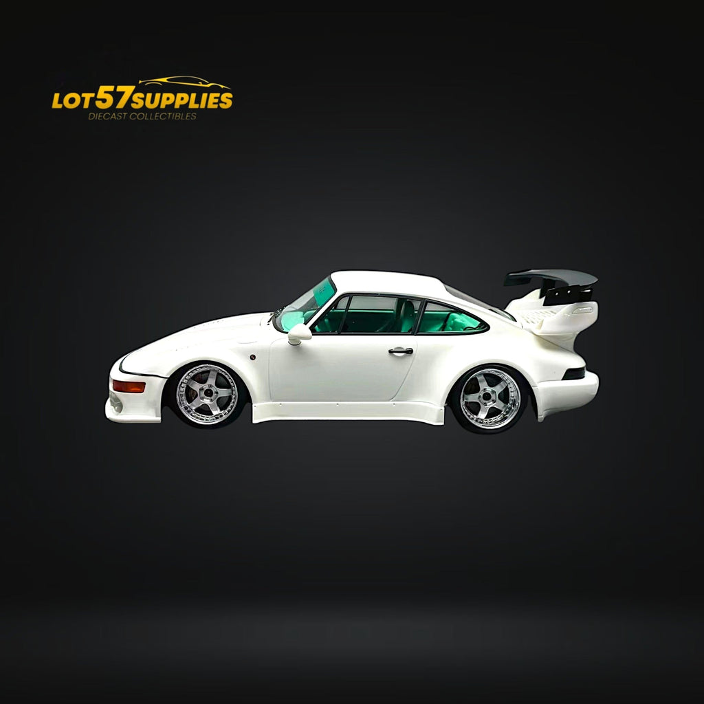 VIP Porsche RWB 964 Slantnose White 1:18